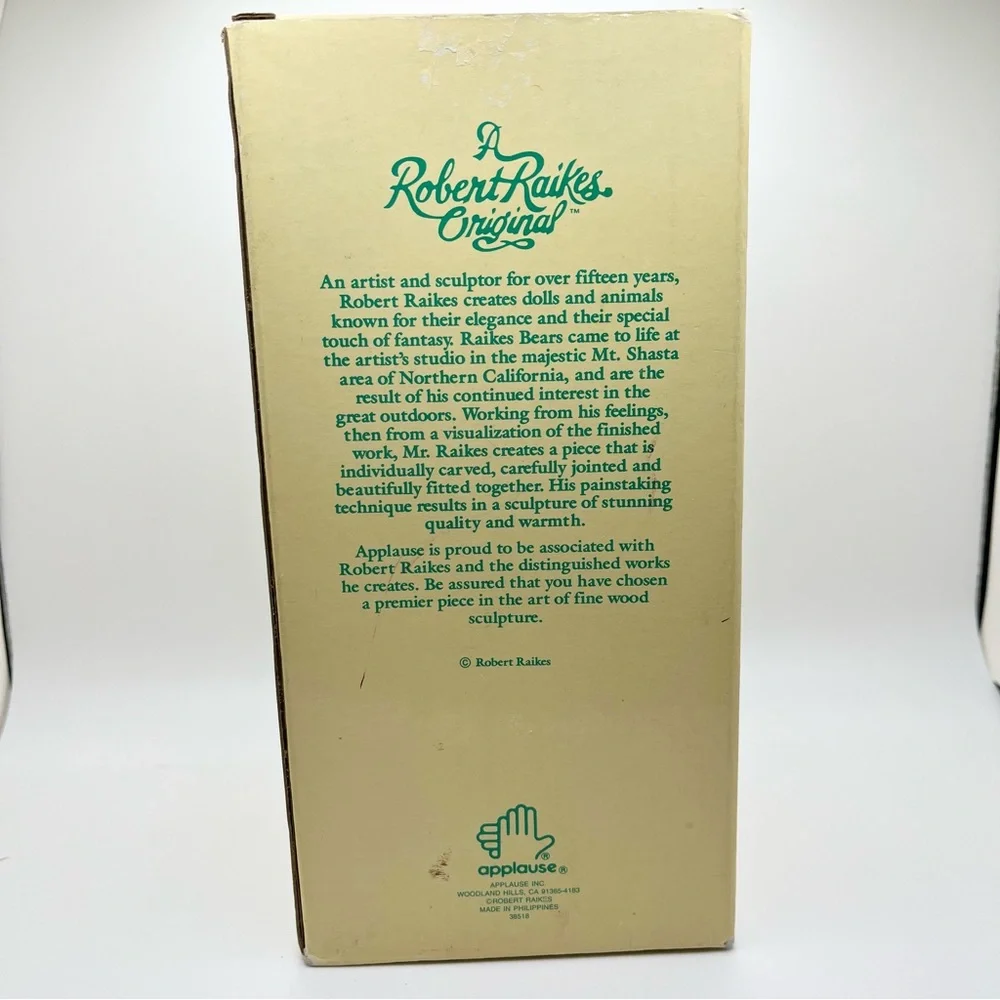 Raikes Bears Lisa Marie 1990 Nursery Miniatures With Original Box NO HIGHCHAIR - Picture 12 of 13